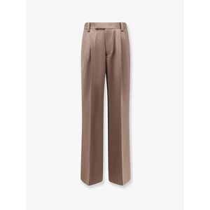 Tonywack Men Wool Blend Trousers With Frontal Pinces